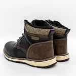 Herrenstiefel Am3749-1 Schwarz | Axtboxen