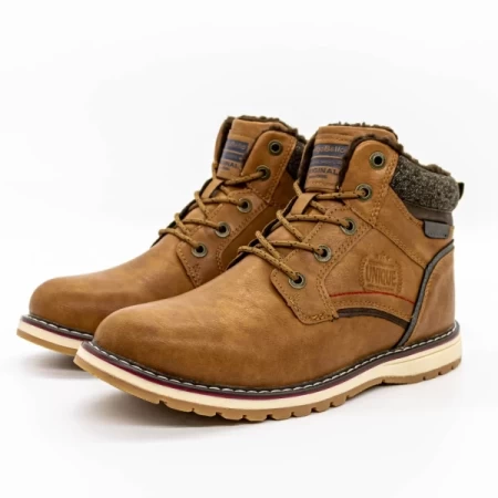 Herrenstiefel Am3749-3 Brown Axtboxen