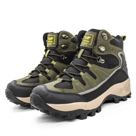 Herrenstiefel Am3302-5 Grün Axtboxen