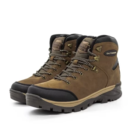 Herren ARM5012-3 Braune Stiefel Axtboxen
