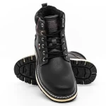 Herrenstiefel Am3663-1 Schwarz | Axtboxen