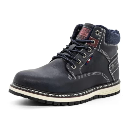 Herrenstiefel Am3663-2 Blau Axtboxen