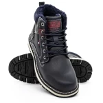 Herrenstiefel Am3663-2 Blau Axtboxen