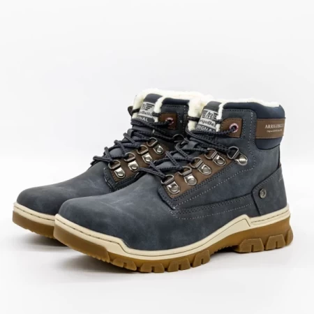 Herren ARM1220-2 Blaue Stiefel Axtboxen