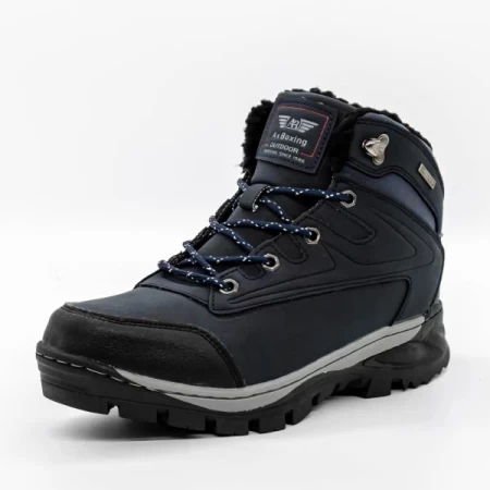 Herren Arm2189-2 Blaue Stiefel Axtboxen