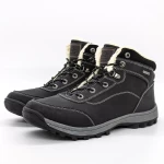 Männer LM508-1 Black Stiefel Axtboxen