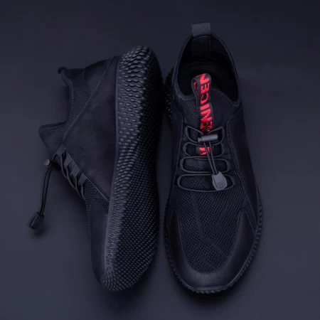 Herren Sportschuhe 8801 Schwarz | Stephano