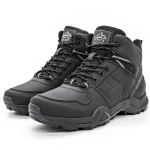 Herrenstiefel Am3742-1 Schwarz | Axtboxen