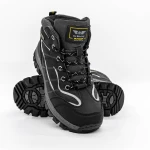 Herren Arm3741-1 Schwarze Stiefel Axtboxen
