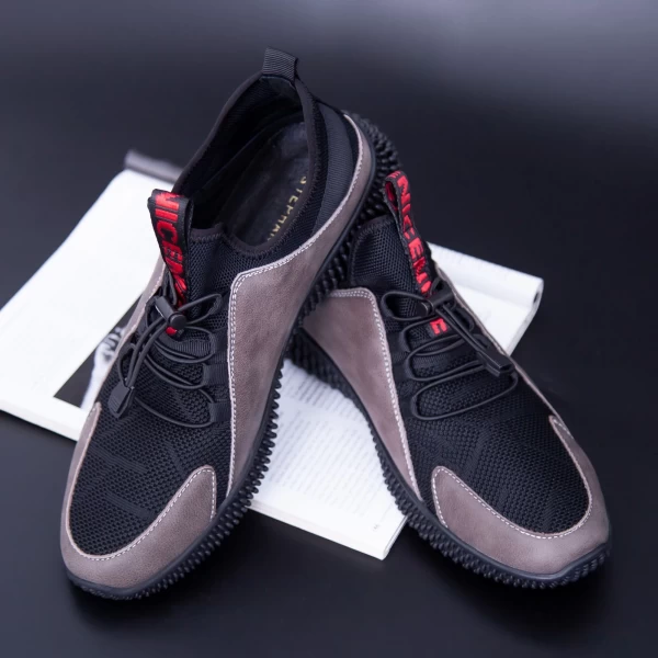 Herren Sportschuhe 8801 Grau Stephano