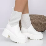 Frauenstiefel im Frühling-Jessień 3WL61 Beige | Mei