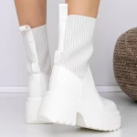 Frauenstiefel im Frühling-Jessień 3WL61 Beige | Mei