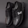 Herren Sportschuhe R3328 Schwarz | Stephano