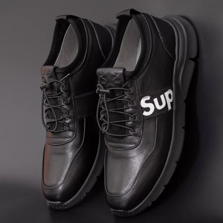 Herren Sportschuhe R3328 Schwarz | Stephano