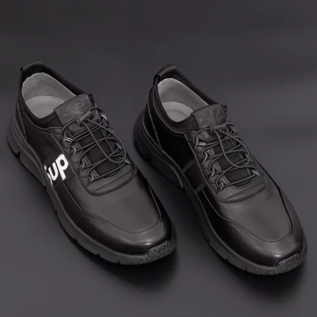 Herren Sportschuhe R3328 Schwarz | Stephano