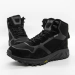 Männerstiefel Y217-2 Schwarzgrau Leopard