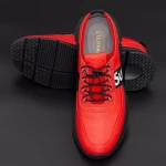 Herren Sportschuhe R3328 rot Stephano