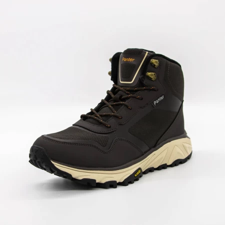 Herrenstiefel Y217-4 Brown-Dark Beige Leopard