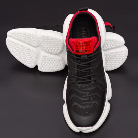Herren Sportschuhe T8237 Black | Stephano