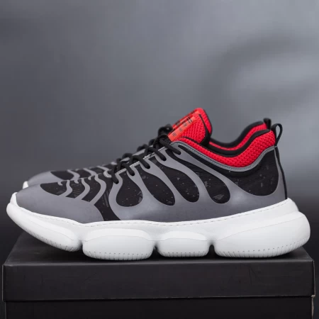 Herren Sportschuhe T8237 Grau Stephano