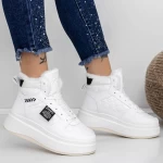 Frauenstiefel mit Fur LLS-087 White | Botinelli