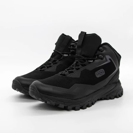 Herrenstiefel Y207-1 Schwarzgrau Leopard