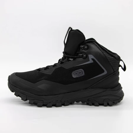 Herrenstiefel Y207-1 Schwarzgrau Leopard