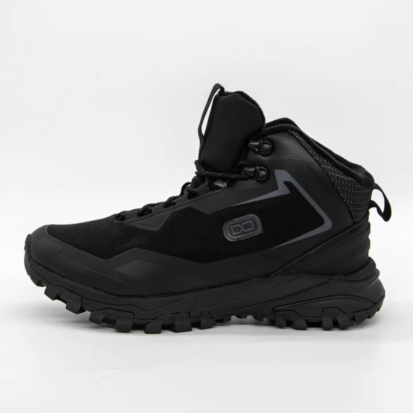 Herrenstiefel Y207-1 Schwarzgrau Leopard