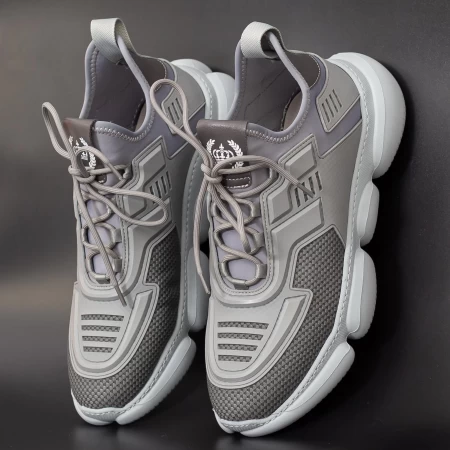 Herren Sportschuhe F266 Grau Stephano