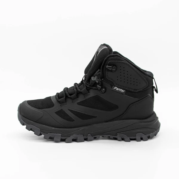 Männerstiefel Y215-2 Schwarzgrau Leopard
