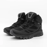 Männerstiefel Y215-2 Schwarzgrau Leopard
