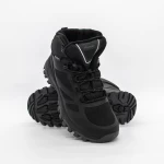 Männerstiefel Y215-2 Schwarzgrau Leopard