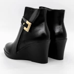 Frauenstiefel mit Pelz A967 Black | Mode