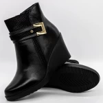 Frauenstiefel mit Pelz A967 Black | Mode