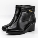 Frauenstiefel mit Pelz A1017 Black | Mode