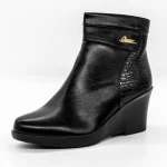 Frauenstiefel mit Pelz A1017 Black | Mode