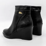 Frauenstiefel mit Pelz A1017 Black | Mode