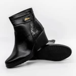 Frauenstiefel mit Pelz A1017 Black | Mode