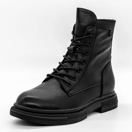 Frauenstiefel im Frühjahr 6178 Schwarz | Gebildet