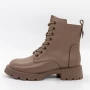 Frauenstiefel im Spring-Auto 9139 Pfirsich | Gebildet