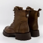 Frauenstiefel im Frühling-Autumn 9139 Brown | Gebildet