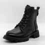 Frauenstiefel im Spring-Auto 9139 Black | Gebildet