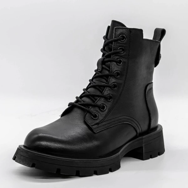 Frauenstiefel im Spring-Auto 9139 Black | Gebildet
