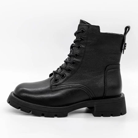 Frauenstiefel im Spring-Auto 9139 Black | Gebildet