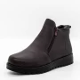 Frauenstiefel mit Pelz B17-22 Lila Mode