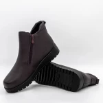 Frauenstiefel mit Pelz B17-22 Lila Mode