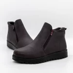 Frauenstiefel mit Pelz B17-22 Lila Mode