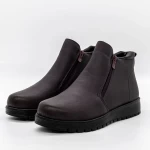 Frauenstiefel mit Pelz B17-22 Lila Mode