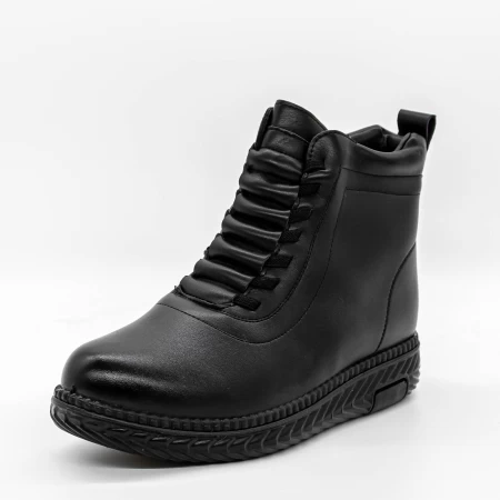 Frauenstiefel mit Pelz BK835-1 Schwarz | Mode