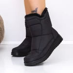 Frauenstiefel mit Pelz B13-1 Schwarz | Mode